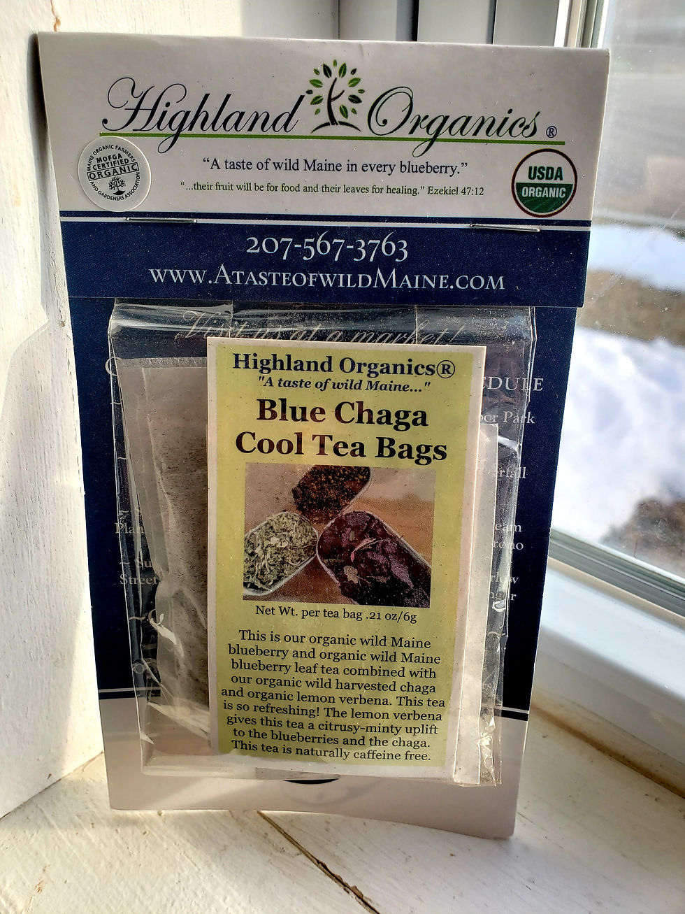 Thumbnail: Blue Chaga Cool Tea Bags