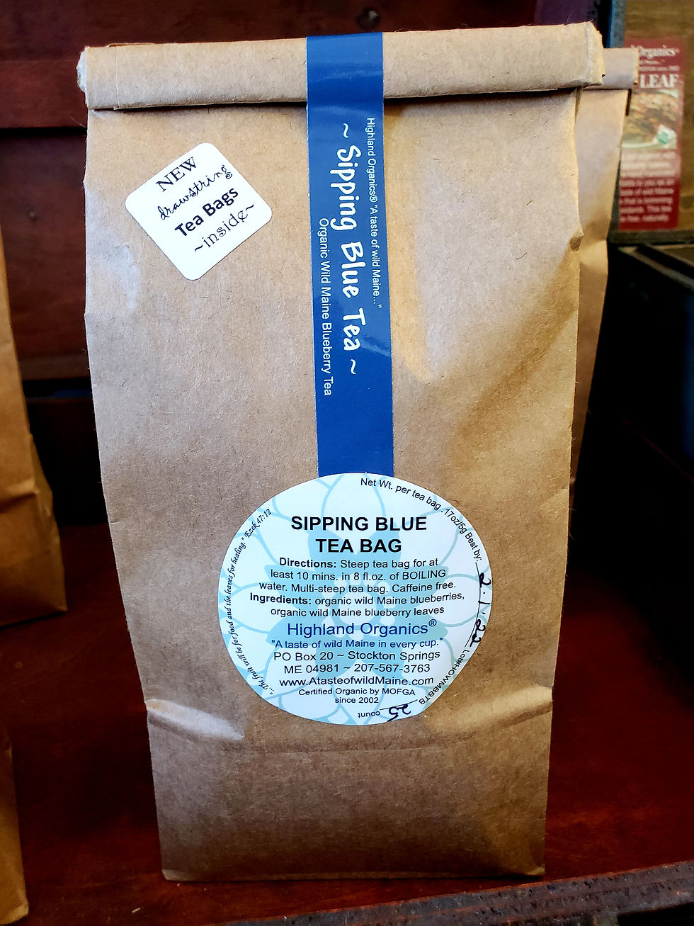 Thumbnail: Sipping Blue Tea Bag