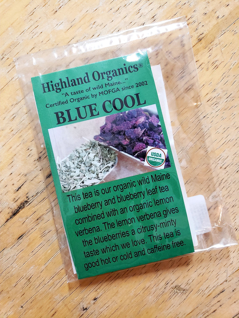 Thumbnail: Blue Cool Tea Bag