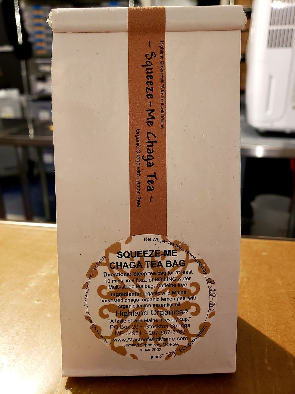 Thumbnail: Squeeze-Me Chaga Tea Bags