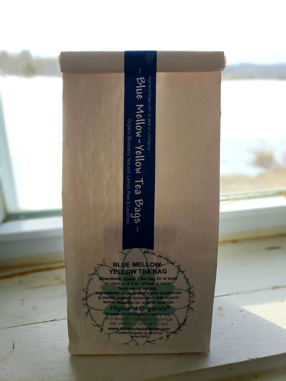 Thumbnail: Blue Mellow-Yellow Tea Bag