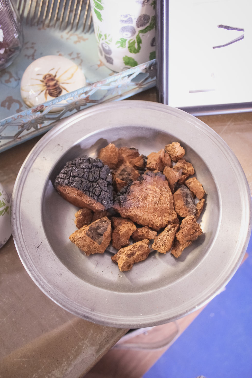 Thumbnail: Blue-Chaga Cool Tea, By the Ounce