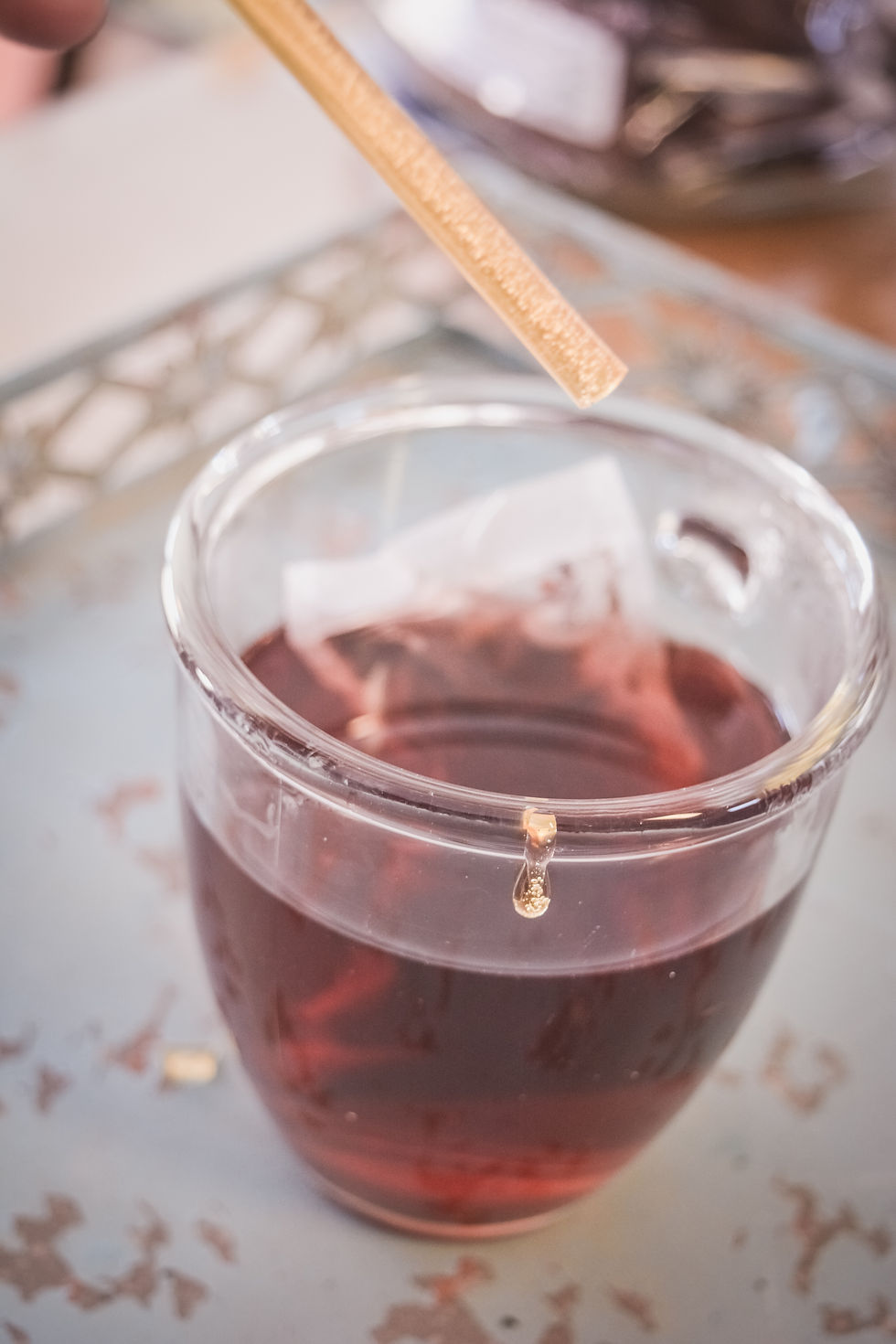 Thumbnail: Sipping Blue Tea, By the Ounce
