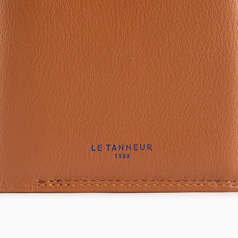Miniature : PORTEFEUILLE VERTICAL MOYEN MODÈLE ZIPPÉ 2 VOLETS MARTIN EN CUIR LISSE