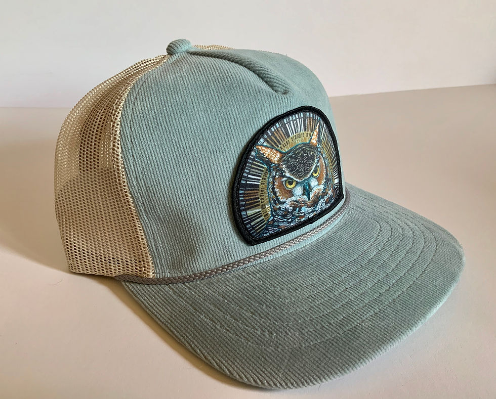 Thumbnail: Great Horned Owl Baseball/ Low Profile Cap