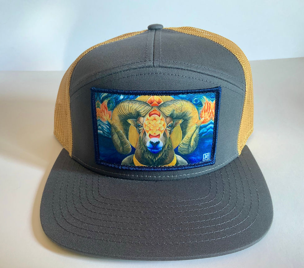 Thumbnail: Torchbearer (Big Horn Sheep) Hat