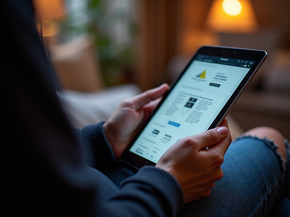 A dynamic-shot of-a-user-interacting-with-a-responsive-website-design-on-a-tablet-under-pr