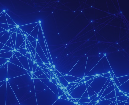 Enlaces azules conéctandose