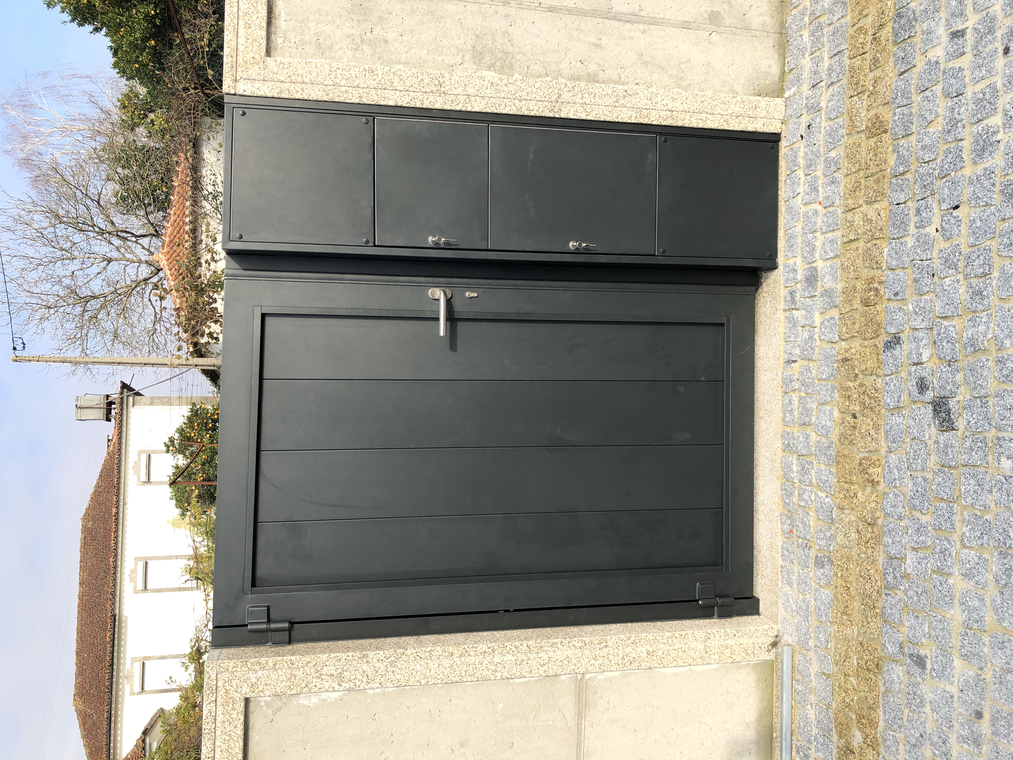 Portão em Alumínio Soldado