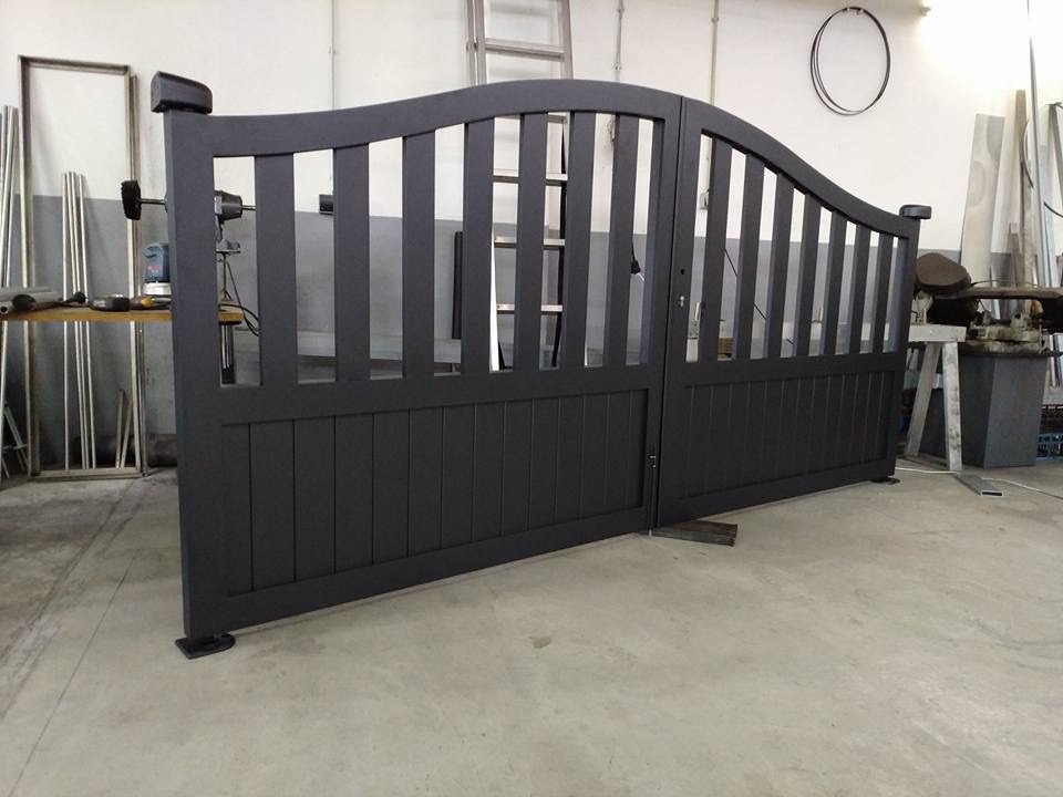 Portão em Alumínio Soldado