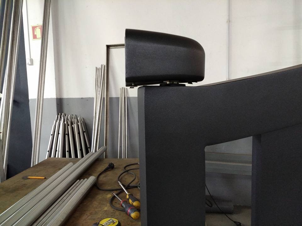 Portão em Alumínio Soldado