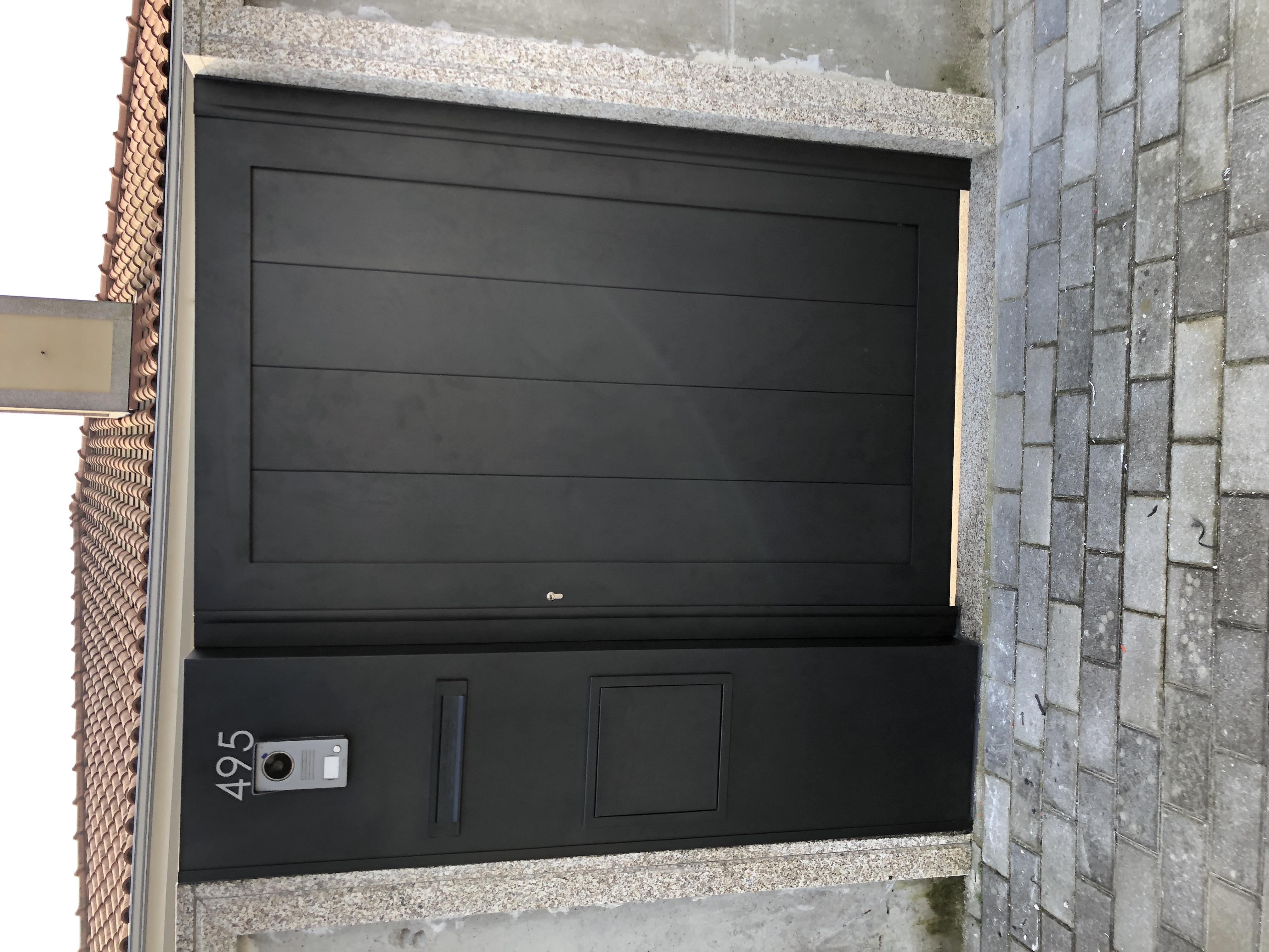 Portão em Alumínio Soldado