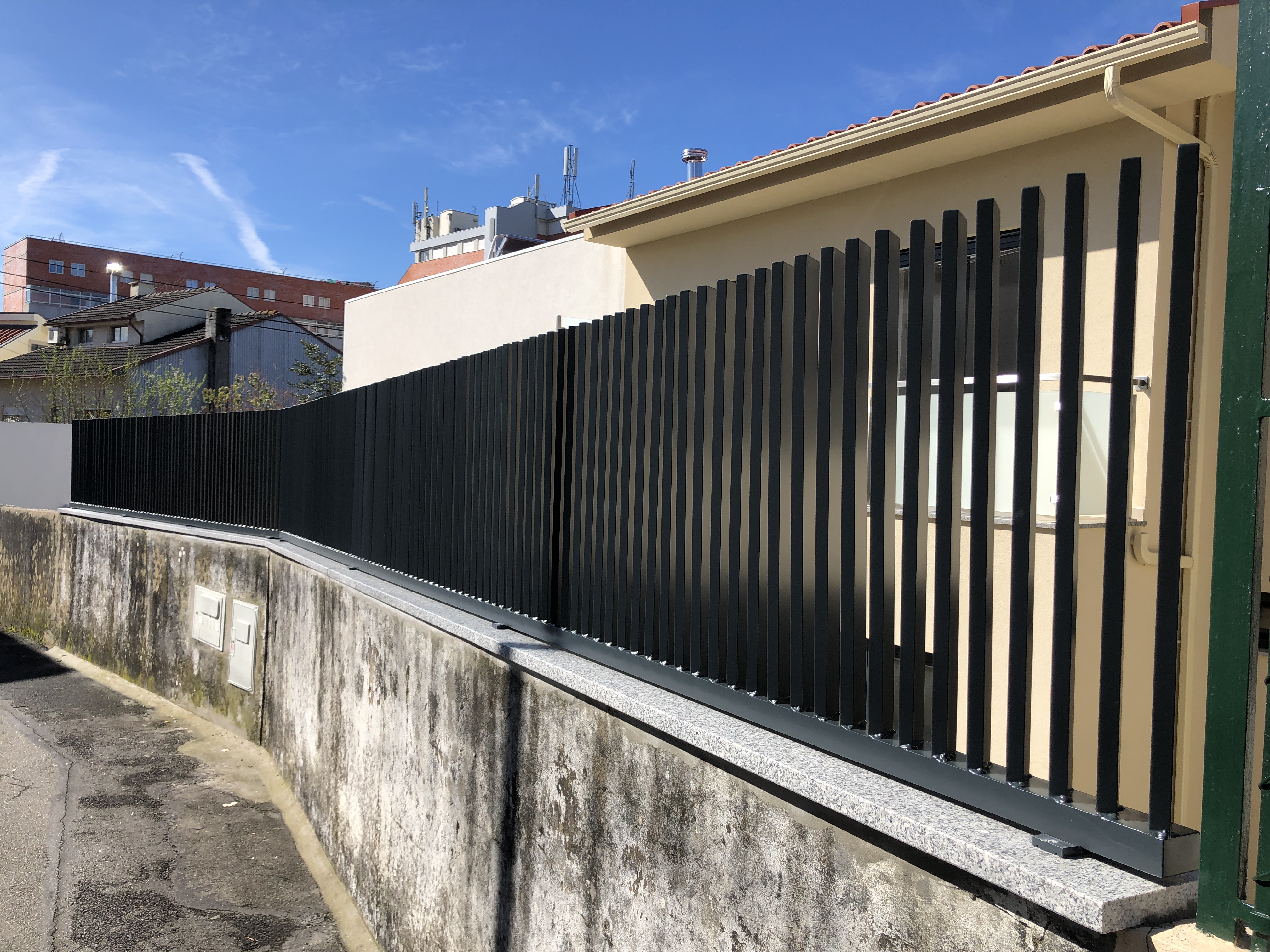 Gradeamento em Alumínio Soldado