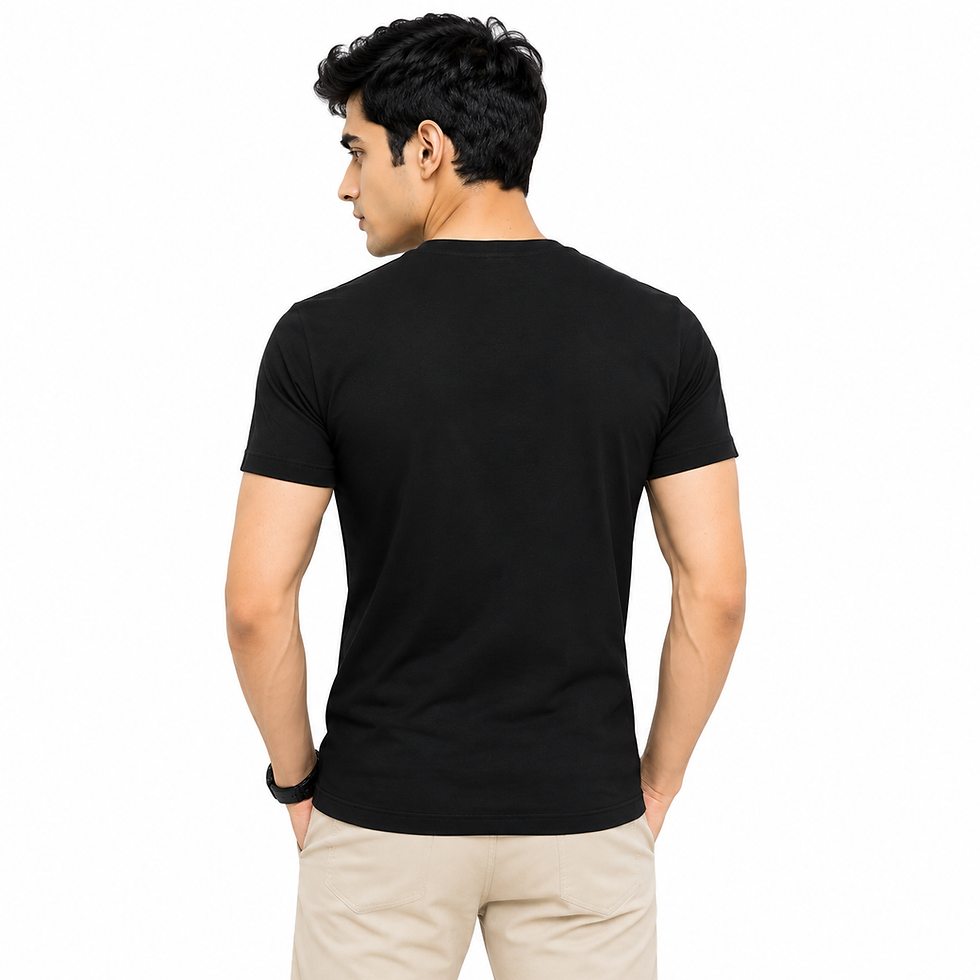 Thumbnail: Men's Casual Round Neck T shirts With Modern Graphic Print