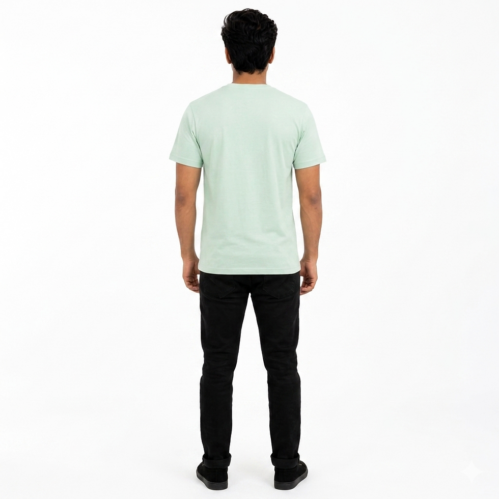 Thumbnail: Men's Casual Round Neck T shirts Solid Color  - Regular FIT
