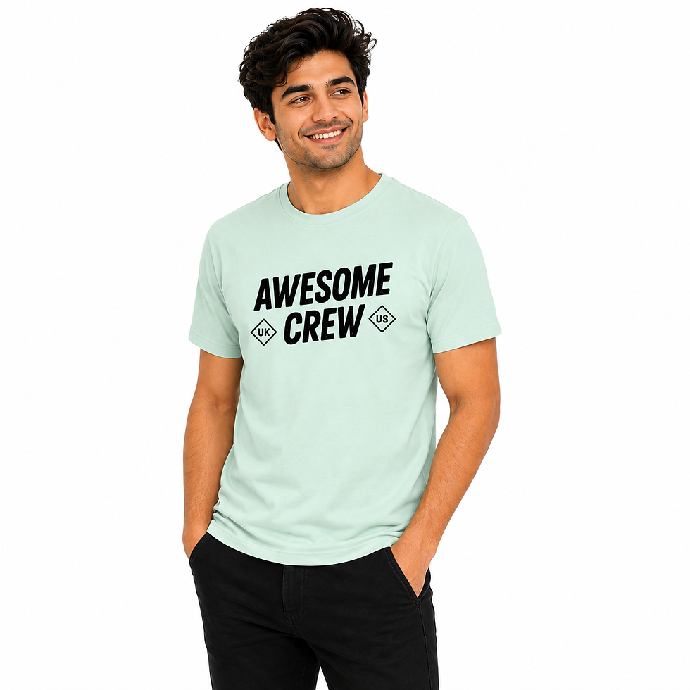 Thumbnail: Men's Casual Round Neck T shirts Solid Color  - Regular FIT