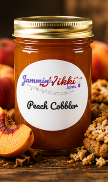 Peach Cobbler Jam 8oz