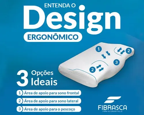 Miniatura: TRAVESSEIRO NASA CERVICAL