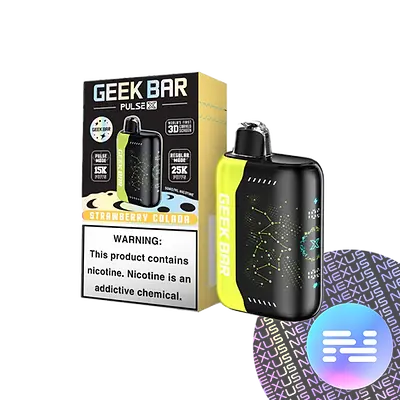 Strawberry B-Burst Strawberry B-Pop Geek Bar Pulse X 25K Vape