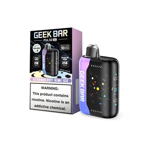 Strawberry Kiwi Ice Geek Bar Pulse X | Cloud Forest Dispensary Strawberry Kiwi Ice Geek Bar Pulse X | Cloud Forest Dispensary