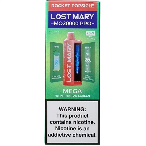 lost mary mo20000 rocket popsicle Rocket Pop Lost Mary MT15000 Turbo (ZERO Nicotine) main image 0