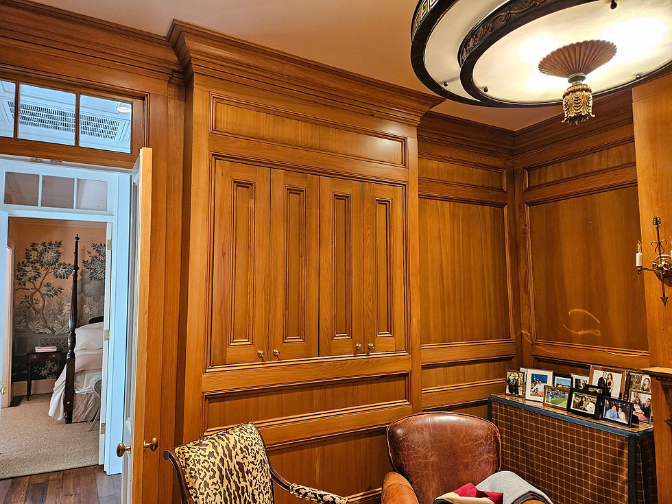 Interior trim installation process including measurement, fitting, and finishing for a seamless look