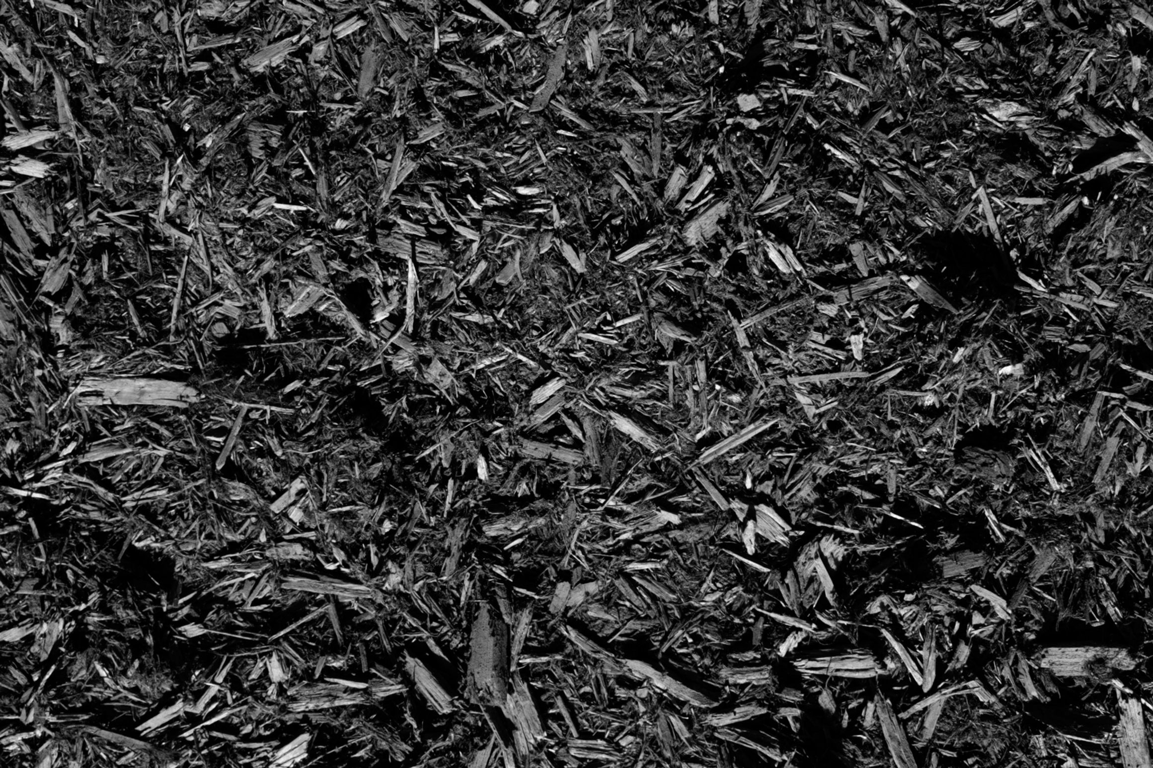 Cedar Mulch Black Dyed