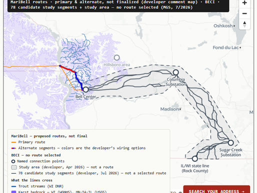 765 kV Transmission Line in Wisconsin: What We Know, What We Don't Know, and Next Steps
