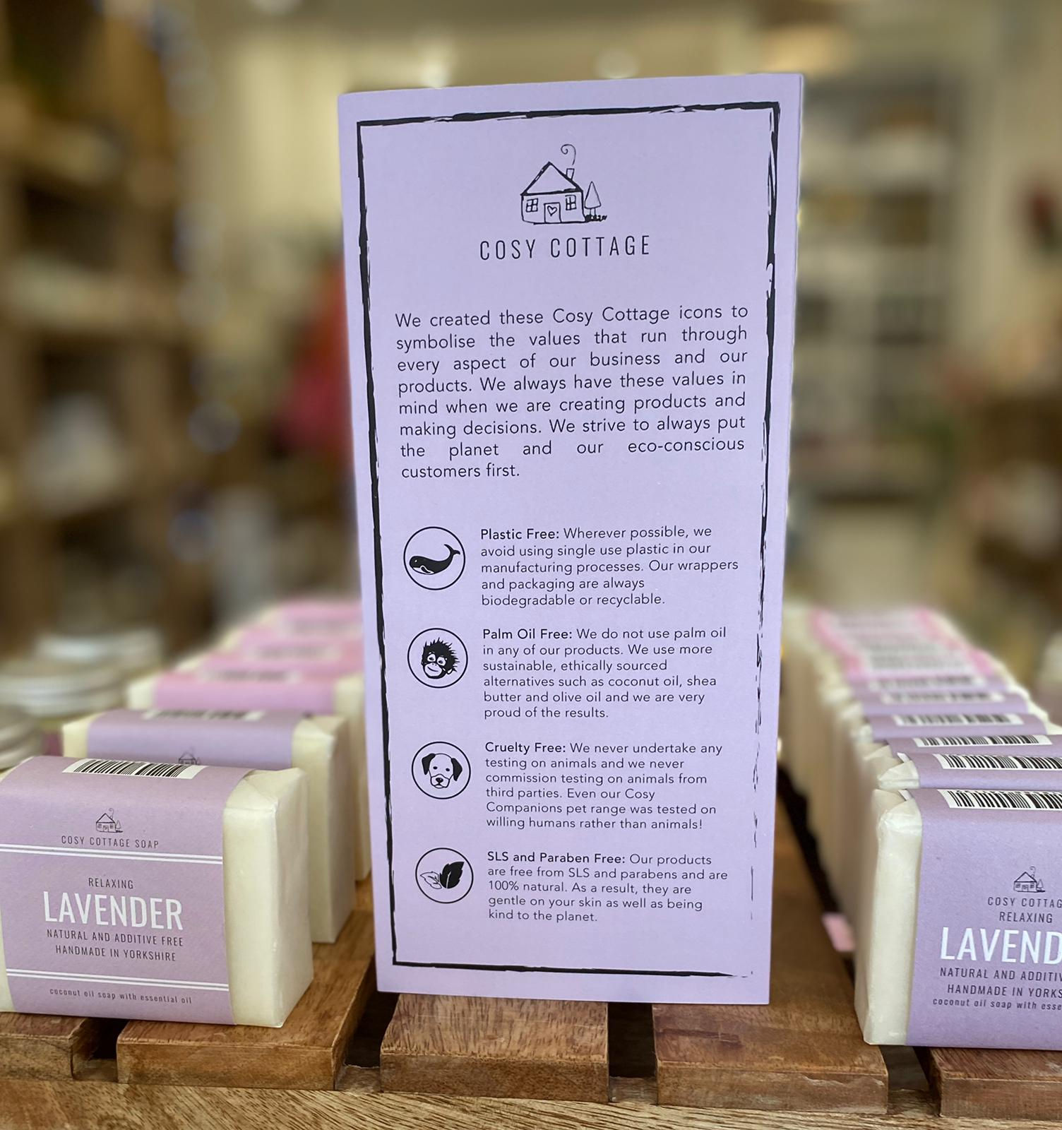 Cosy Cottage Display Table Cards