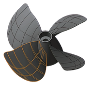 3D Hélice efoil