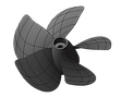 3D Hélice efoil 5P