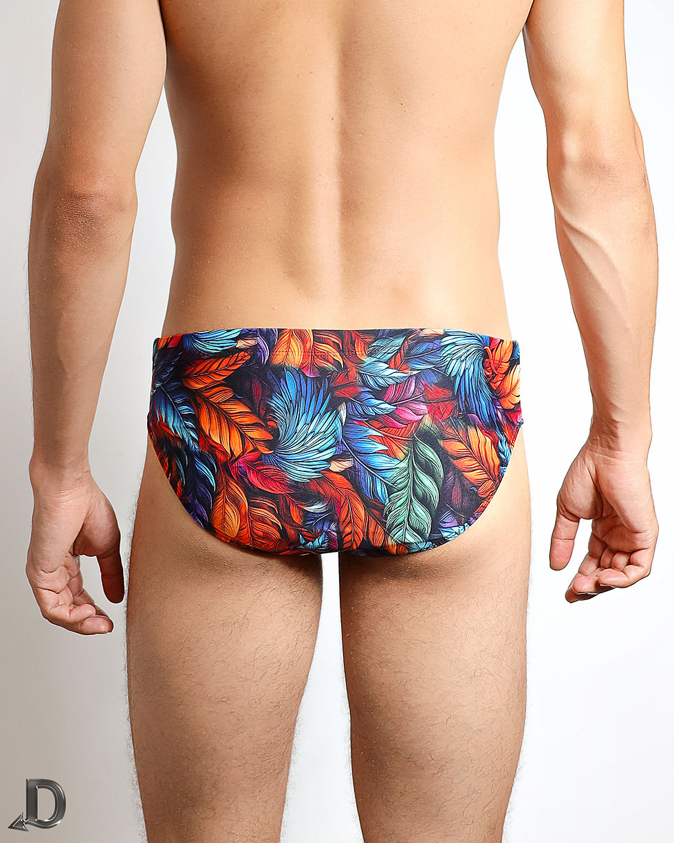 Thumbnail: Costas Sunga Brief Diaboy, Estampada COLOR PLUME