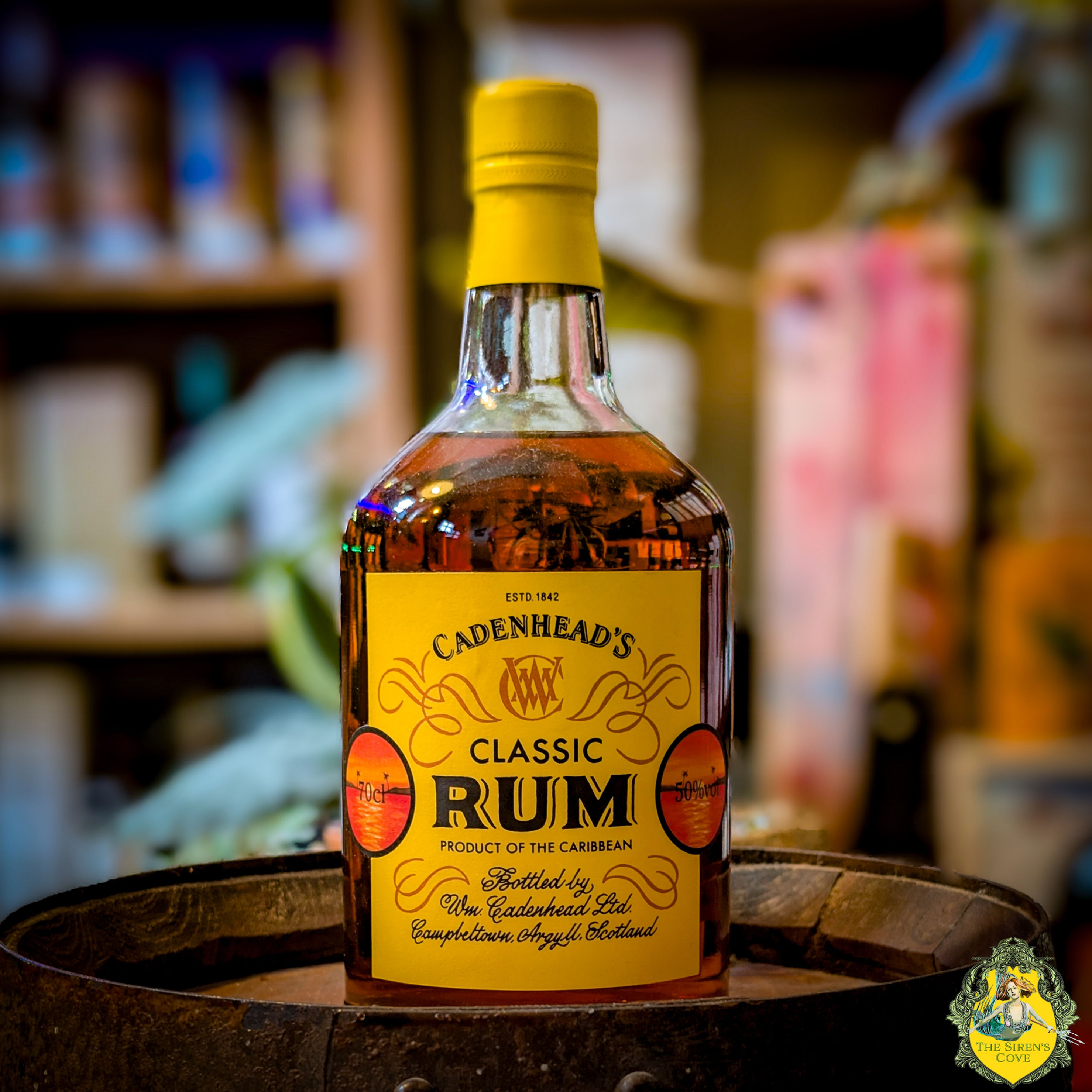 Cadenhead's Classic Rum fles voorkant
