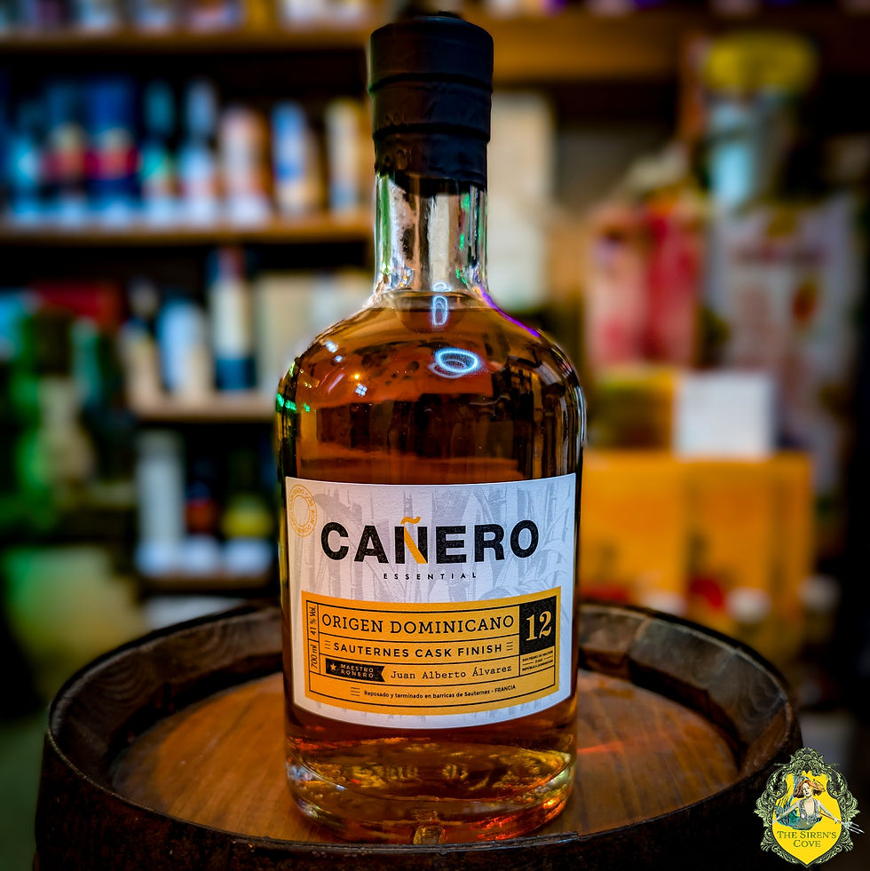 Rum Cañero Sauternes Cask Finish fles