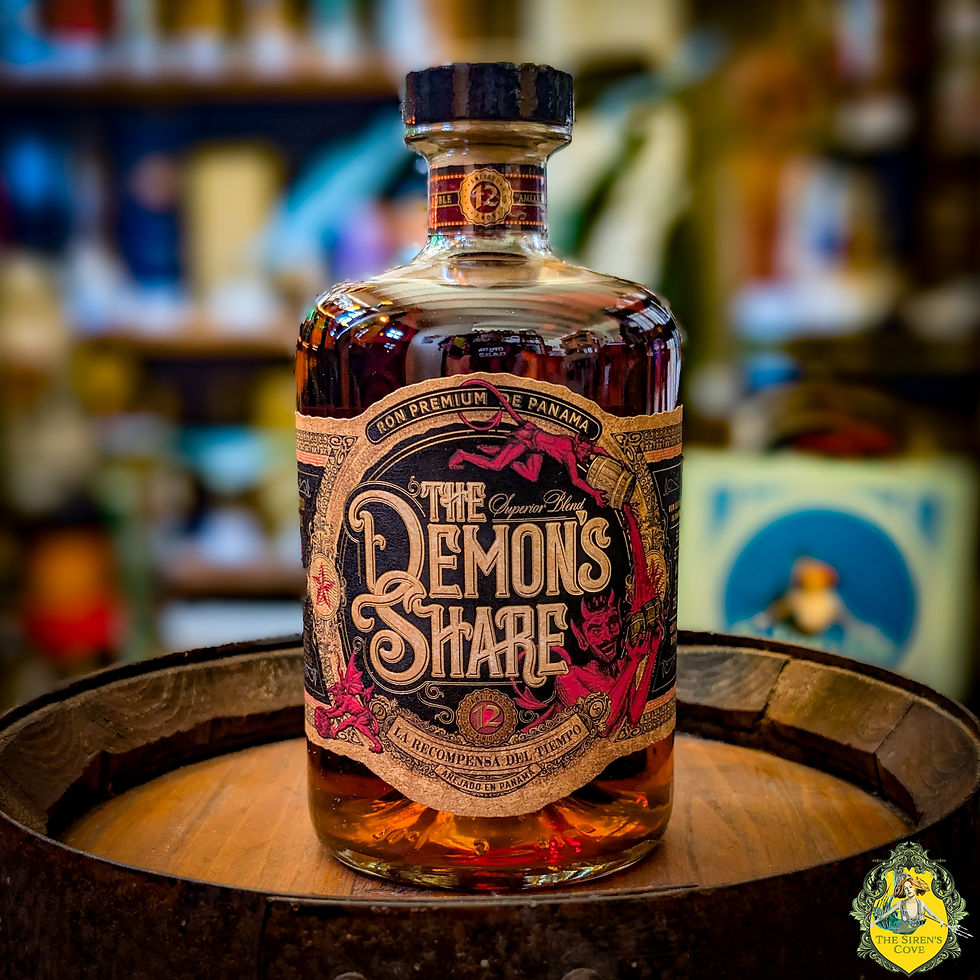 Thumbnail: The Demon's Share 12 Years Gift Pack met 2 glazen