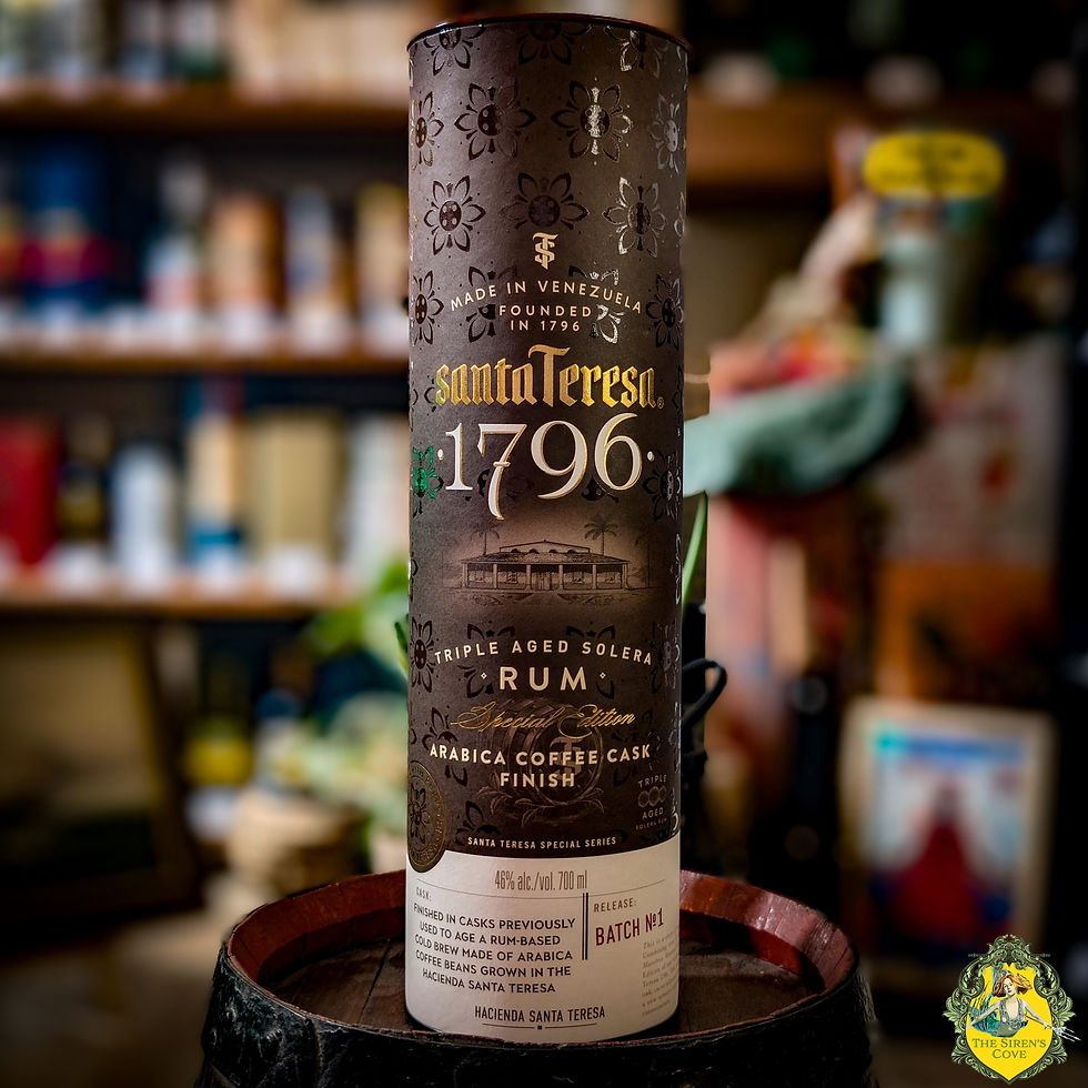 Thumbnail: Santa Teresa 1796 Triple Aged Solera Rum Arabica Coffee Cask Finish Batch 1