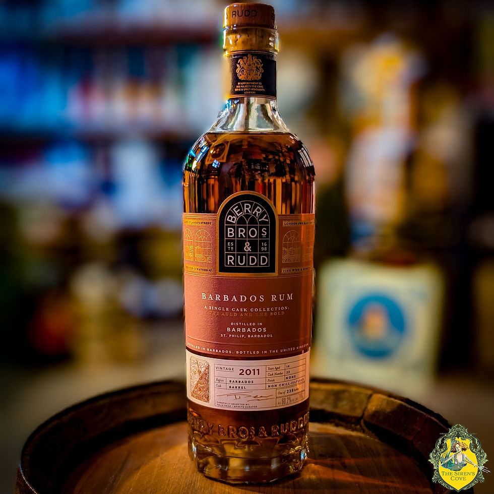 Berry Bros. & Rudd Barbados Rum Auld & Bold Collection 2011