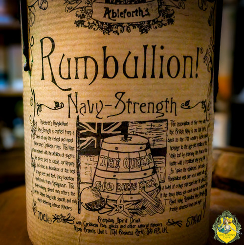 Rumbullion!, 35cl - 42.6 Percent ABV Spiced Rum With Cinnamon, Orange And Sweet Vanilla Notes - Hand-Crafted Caribbean Rum Blended And Bottled In The UK