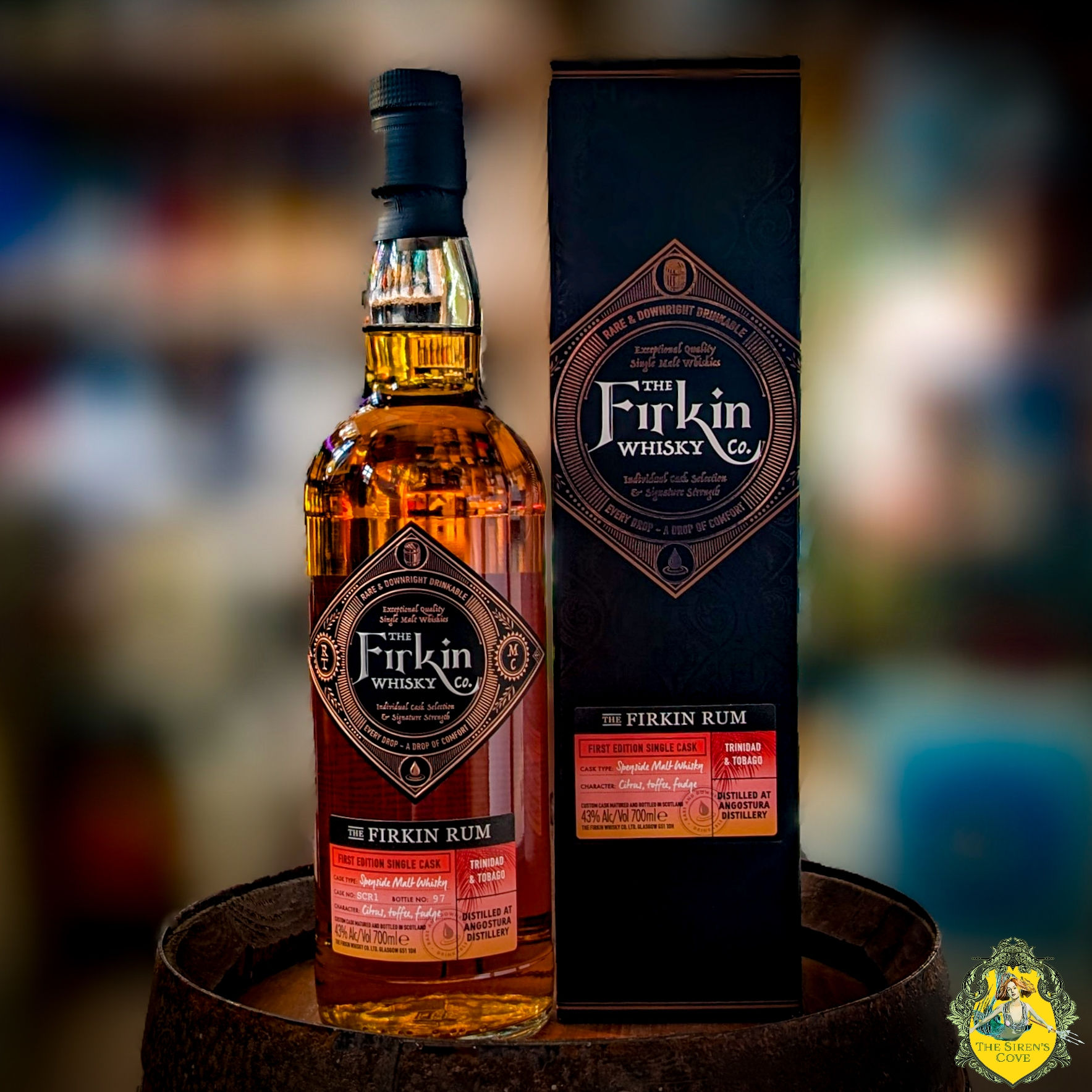 The Firkin Rum First Edition Single Cask Trinidad & Tobago T.D.L.