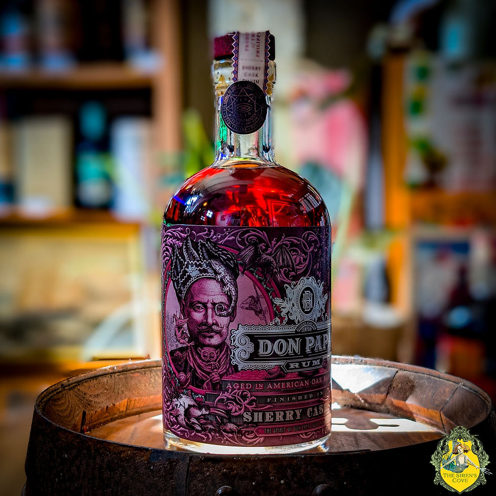 Thumbnail: Don Papa Sherry Casks fles voorkant