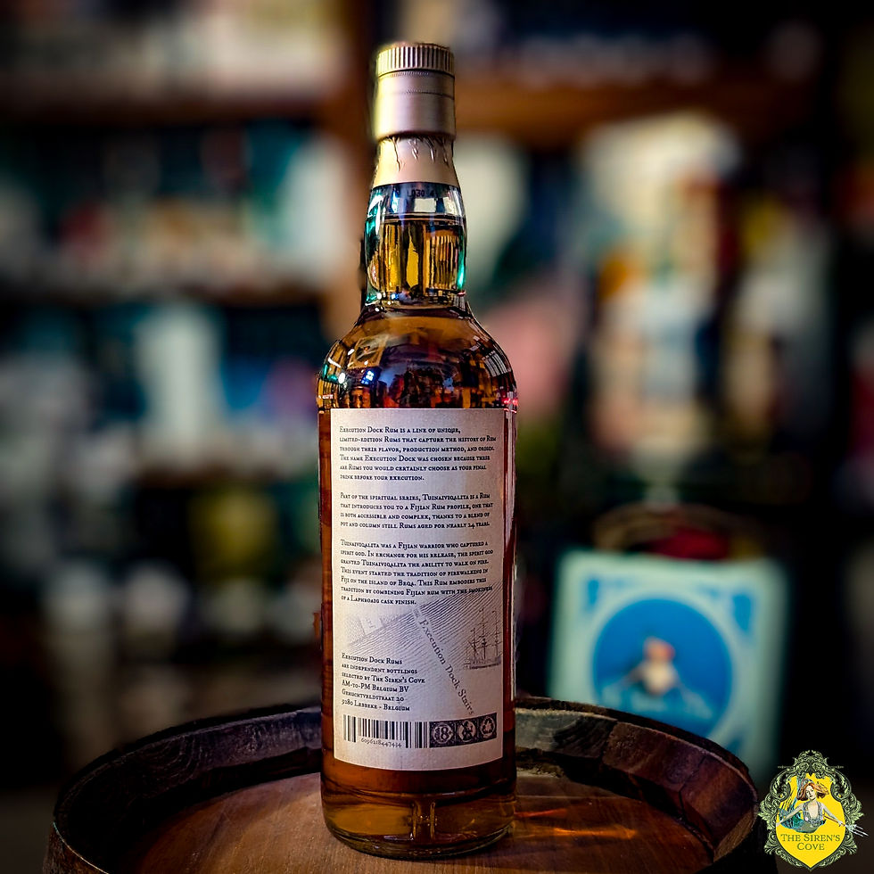 Execution Dock Rum Spiritual Series Tuinaiviqalita Fiji Islands 2001 - 2025