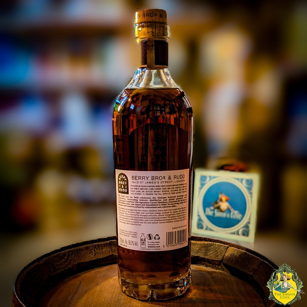 Berry Bros. & Rudd Trinidad Rum Auld & Bold Collection 1997 Caroni Distillery