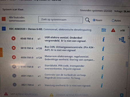edc 17 asam foutcode motorrem en canbus uitlaatgascontrolesysteem