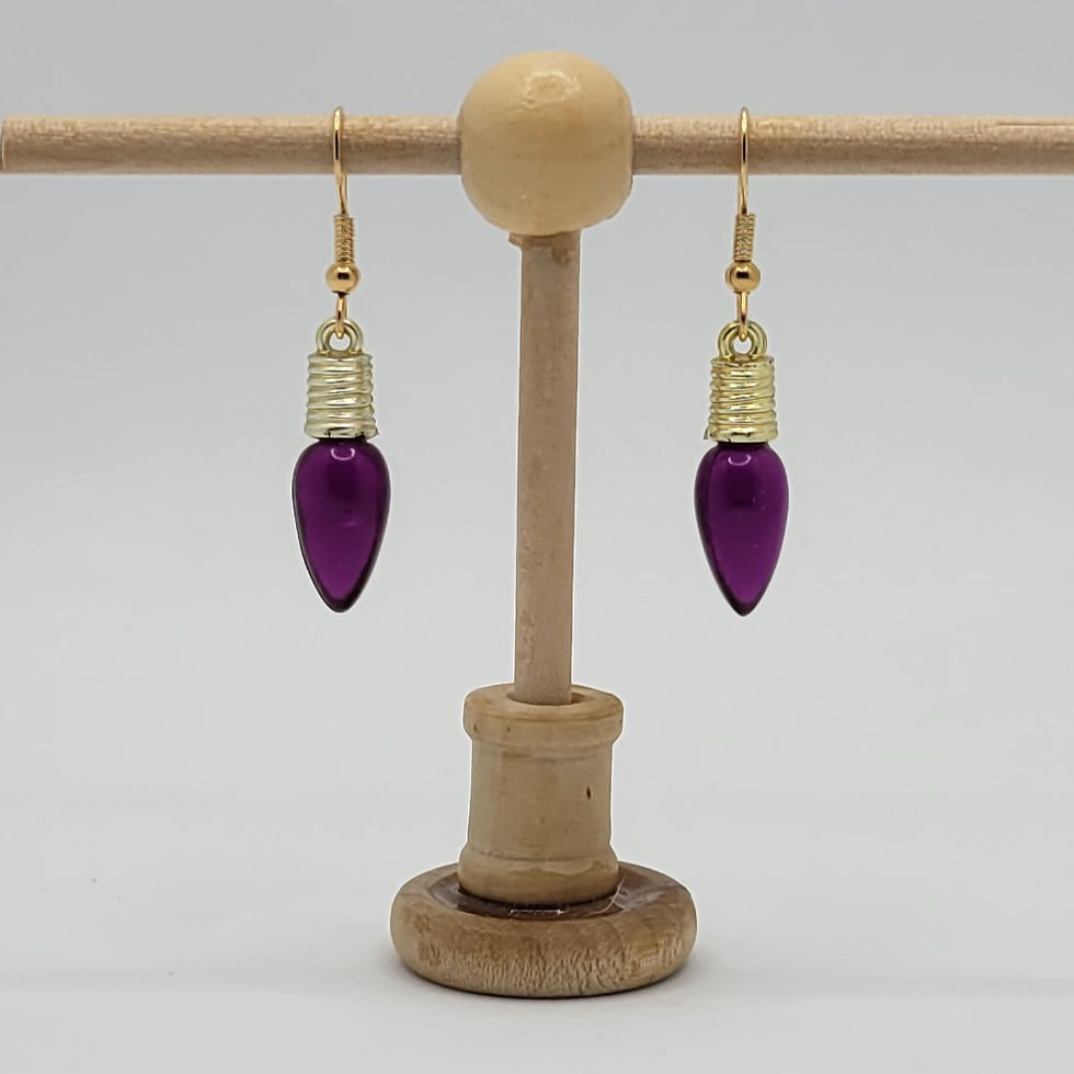 Thumbnail: Small Clear Purple Bulbs