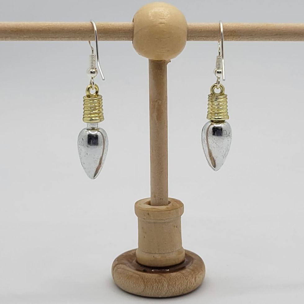 Thumbnail: Small Opaque Silver Bulbs