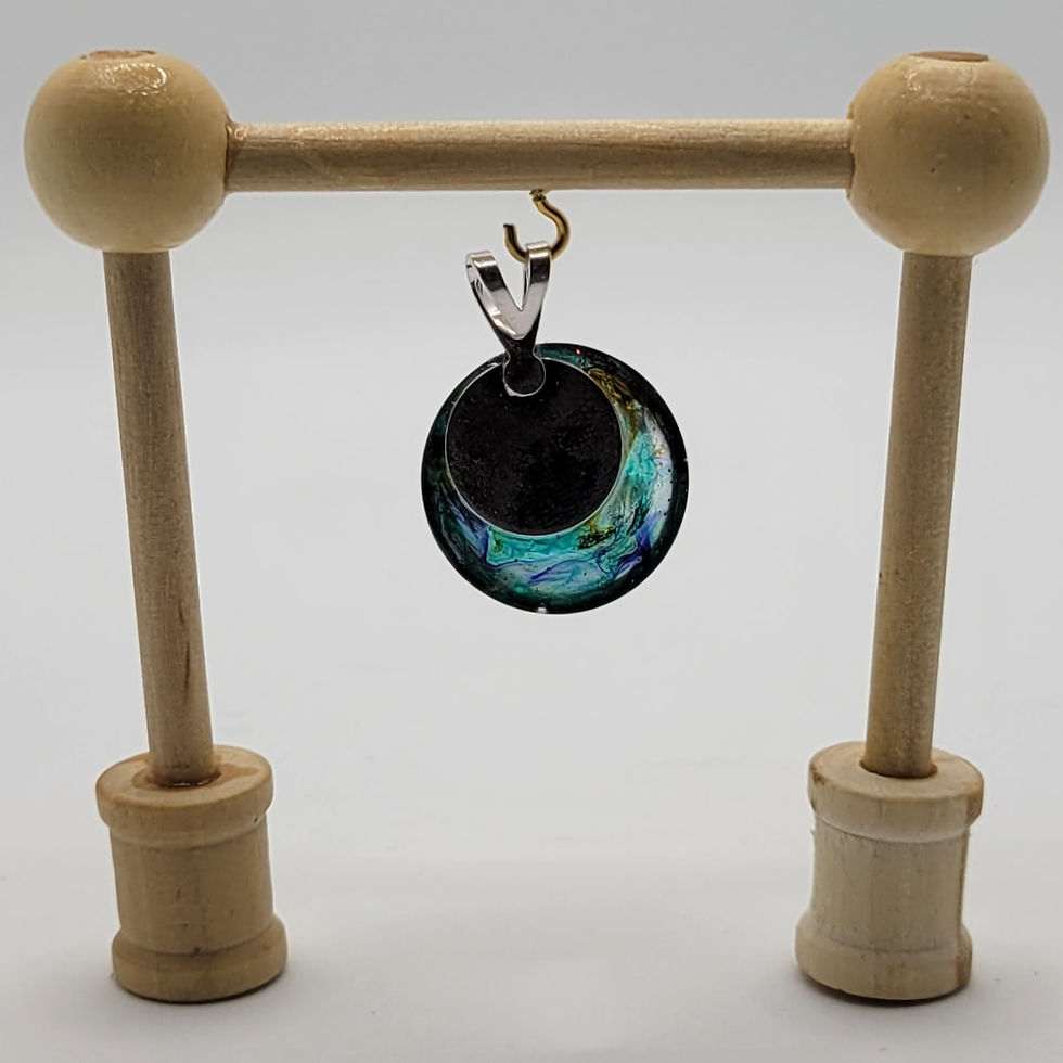Thumbnail: Turquoise Eclipse Pendant
