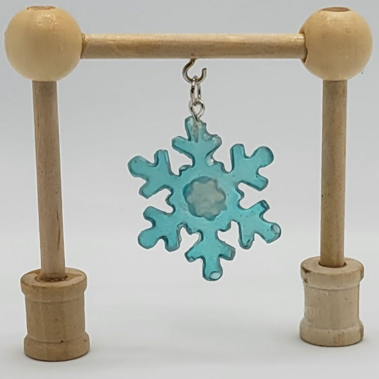 Thumbnail: Blue Snowflake Pendant