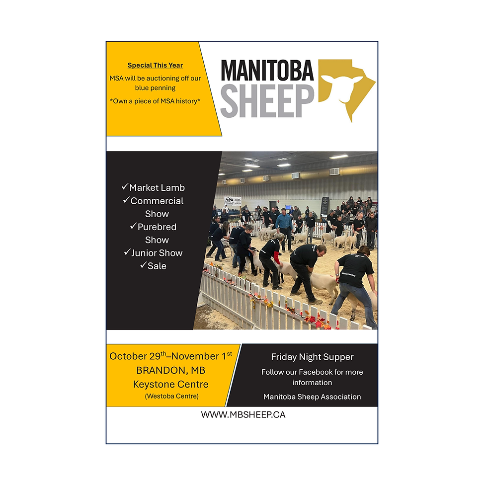 2025 Fall Show & Sale