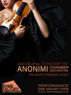 ANONIMI Chamber Orchestra - Inaugural Concert at The Bomb Factory Marylebone