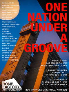 ONE NATION UNDER A GROOVE - Group Exhibition at The Bomb Factory Marylebone
